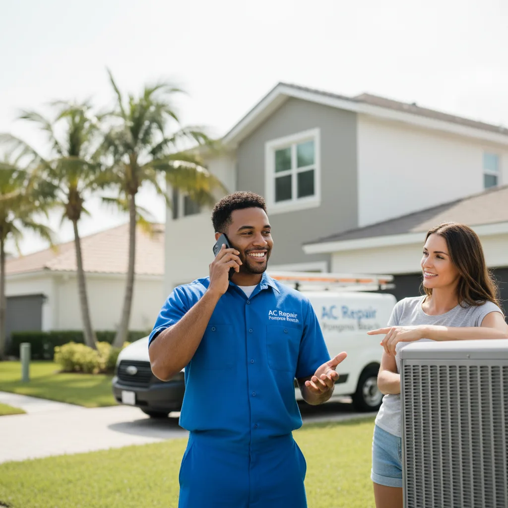 AC Repair Pompano Beach customer support in Eltopia
